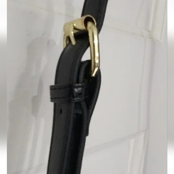 Papillon dog purse black with gold hardware. New without tags - Picture 7 of 7